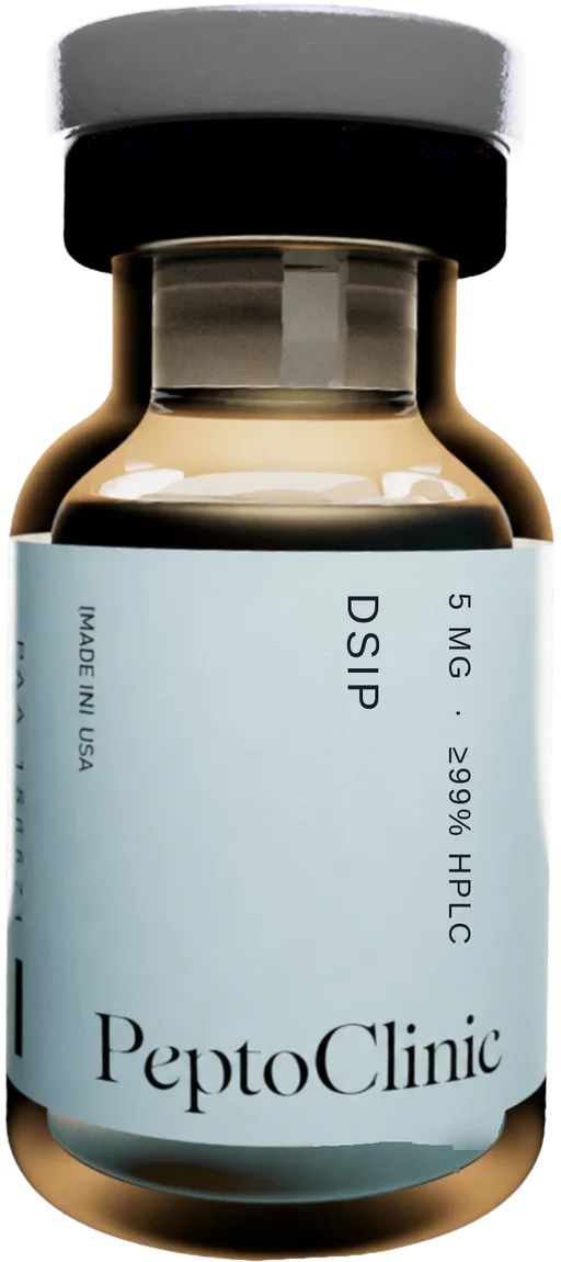 DSIP 5 mg vial — lyophilised peptide, ≥99% HPLC