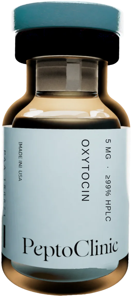 Oxytocin 5 mg vial — lyophilised peptide, ≥99% HPLC